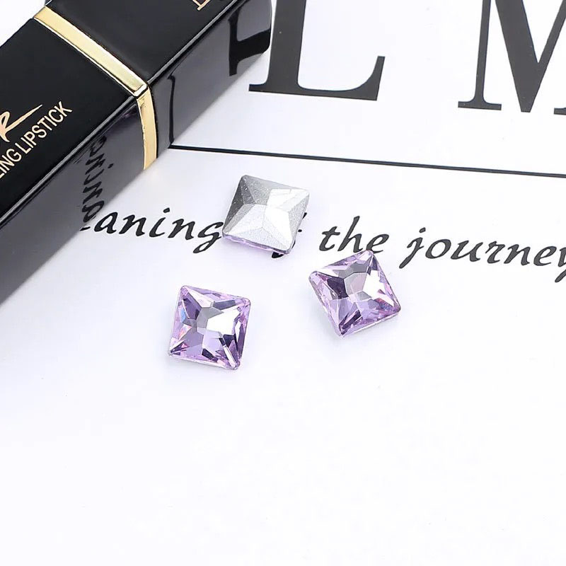 light purple 8*8mm