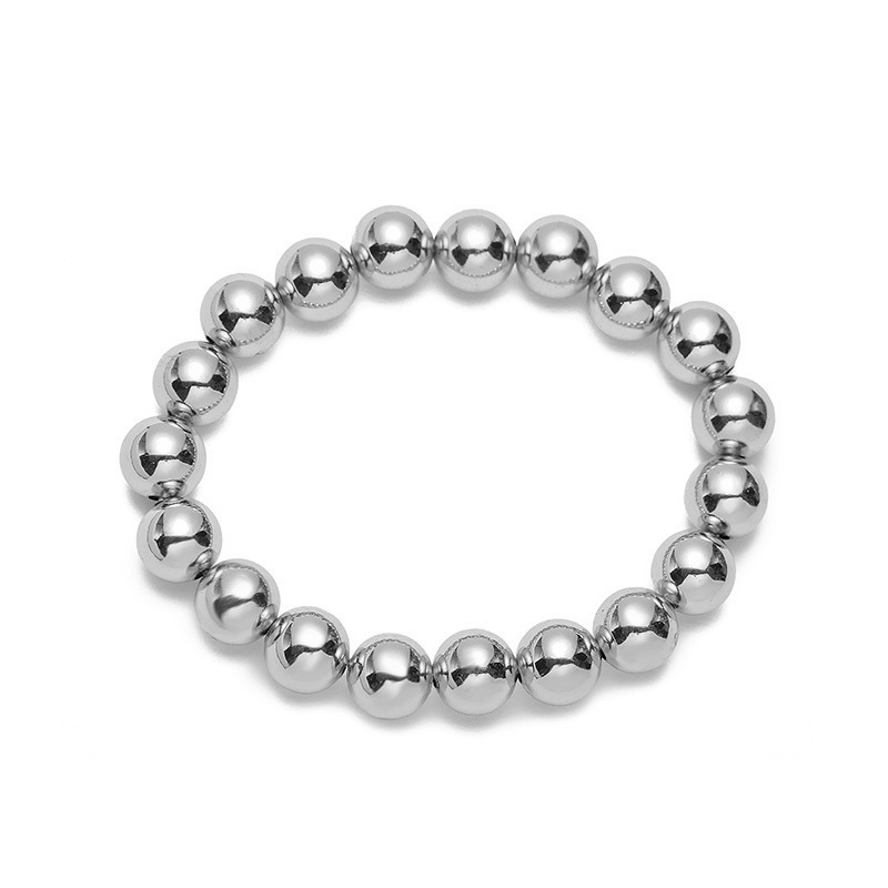 1 white gold 10mm bracelet