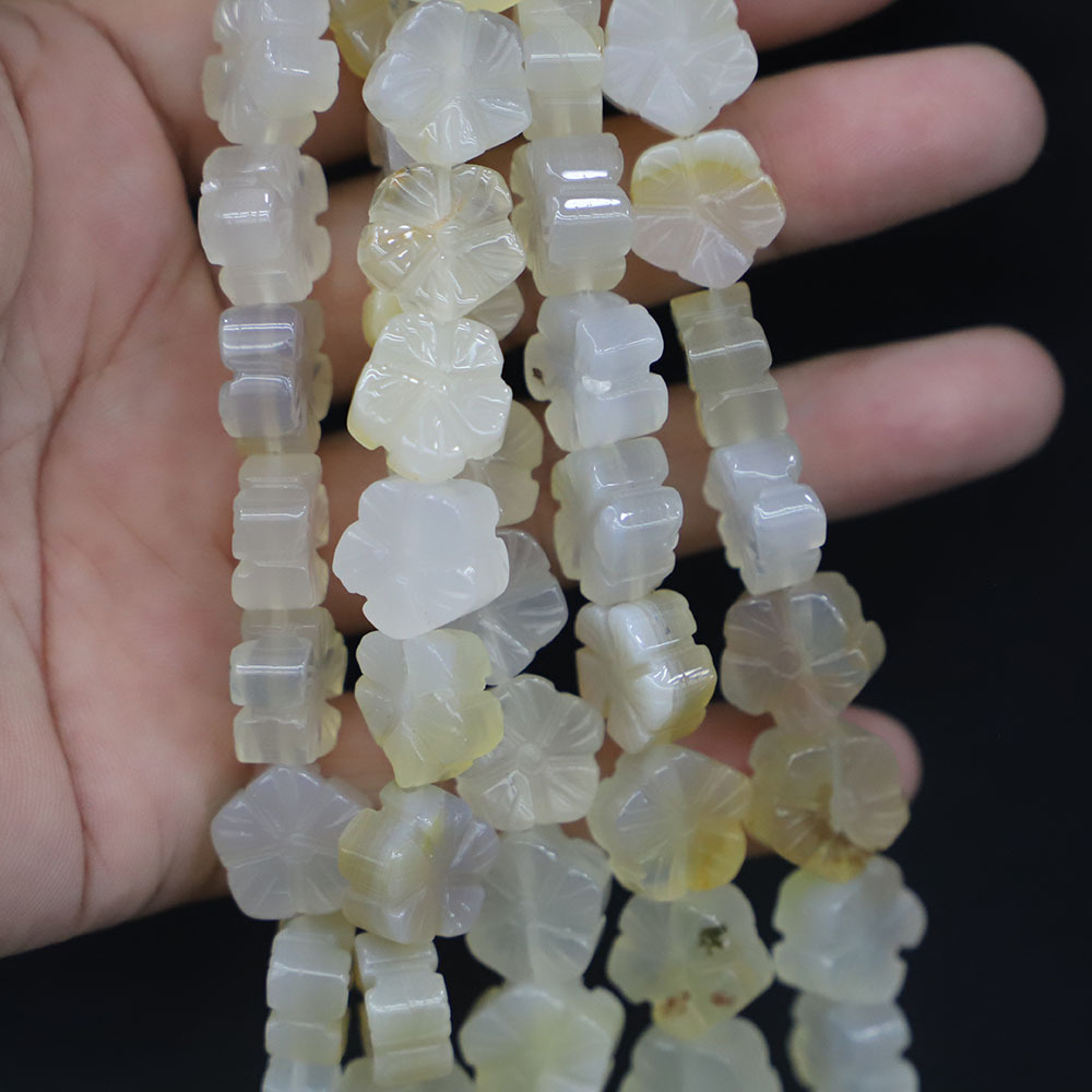 13 white agate