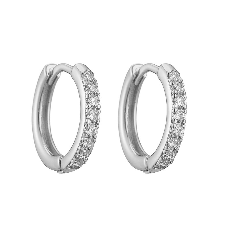 6:White gold 14mm1 pair