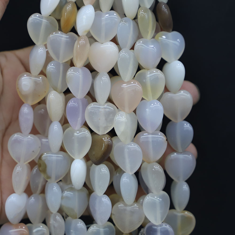 9 white agate