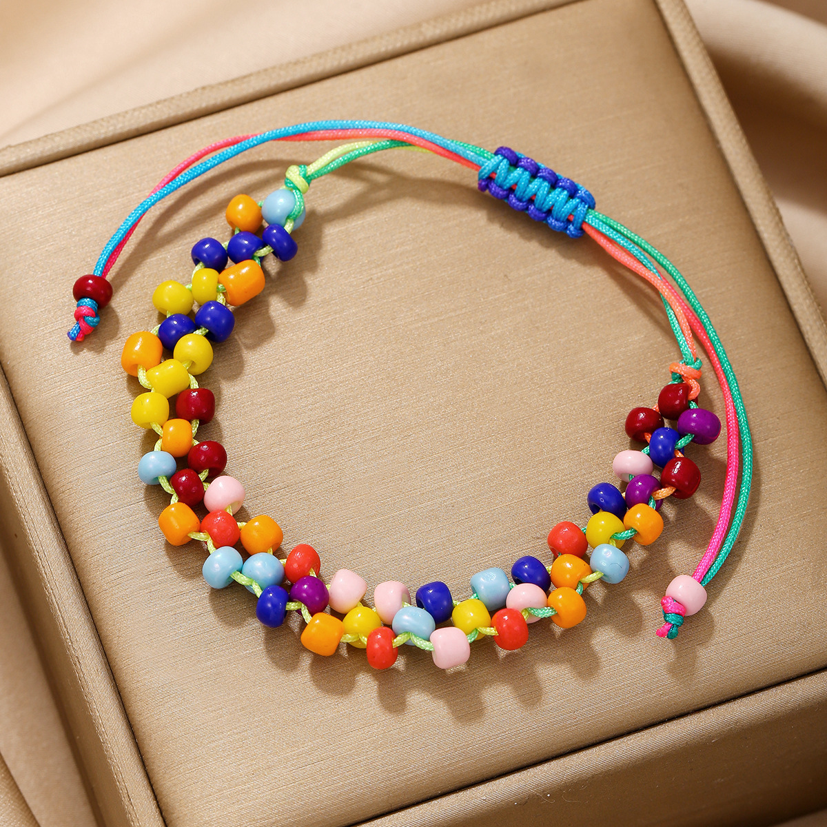 3:Colored glass beads beads