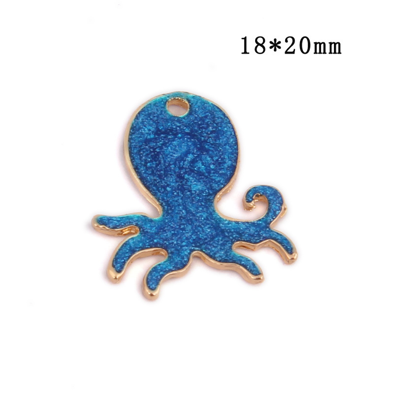 Blue octopus