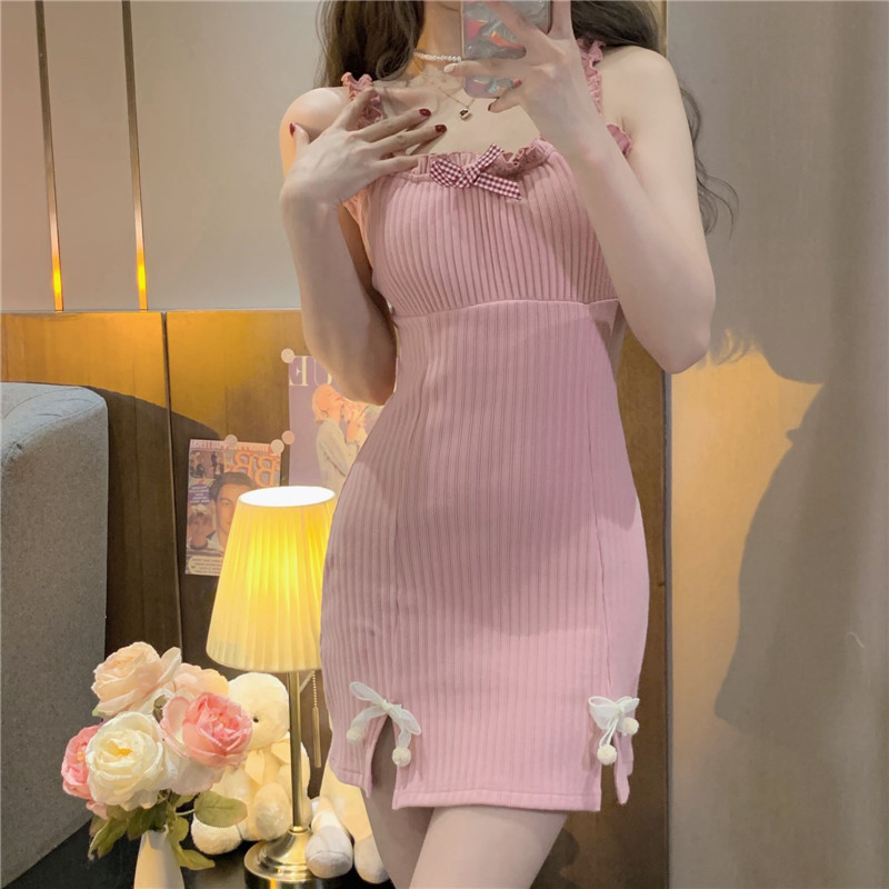 One-Piece Pink Dress