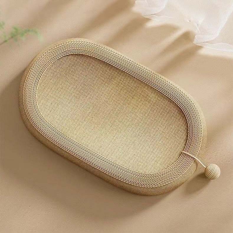 Hemp blanket section oval hanging ball 60X40