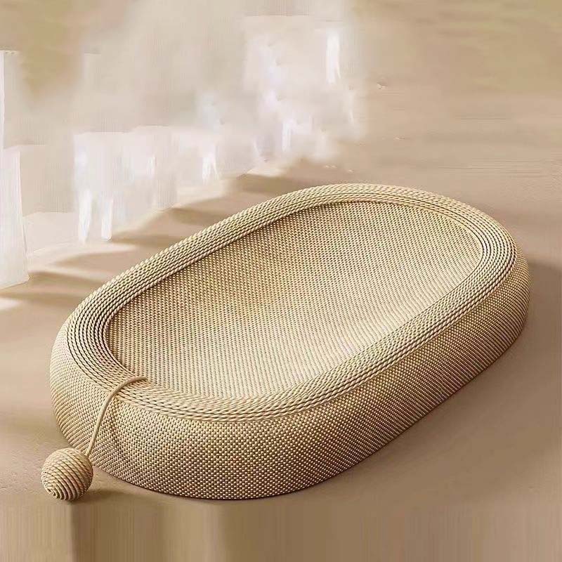 Hemp blanket section oval hanging ball 65X40