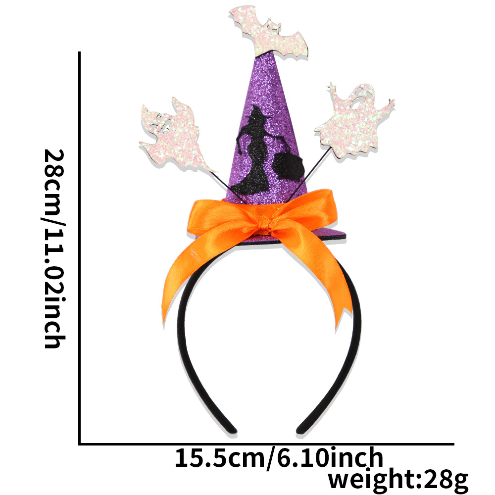 Ghost bat three-dimensional witch hat style