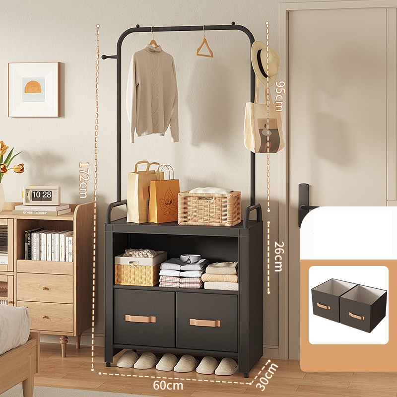 black-60cm with 2 drawer box