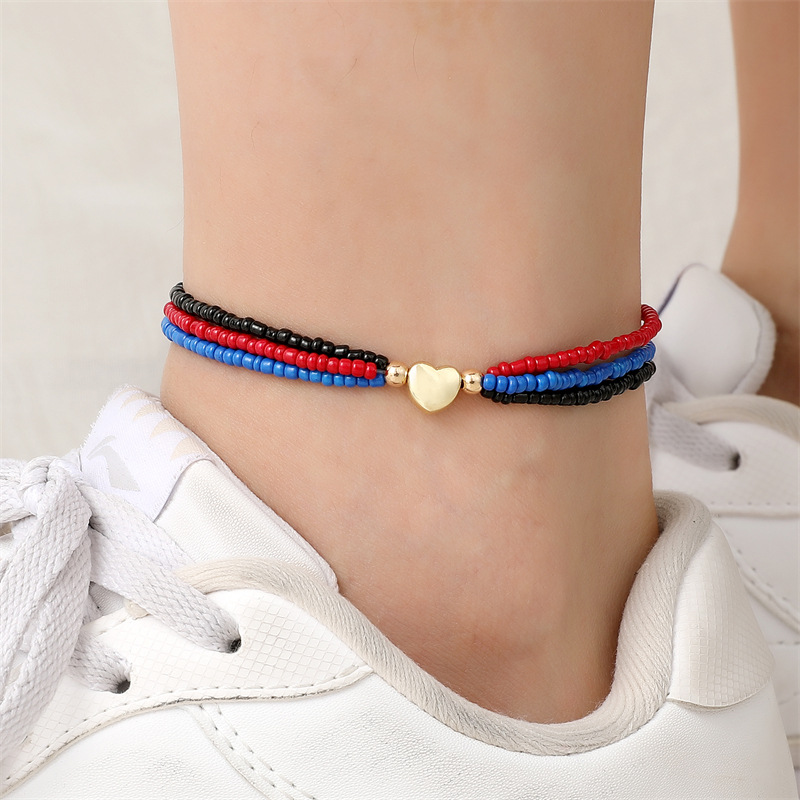 2:black anklet