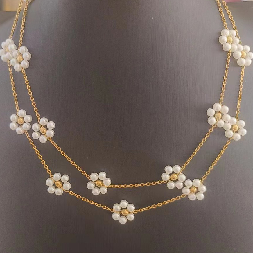 Double-layer necklace