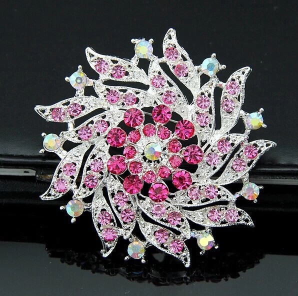 Silver pink diamond