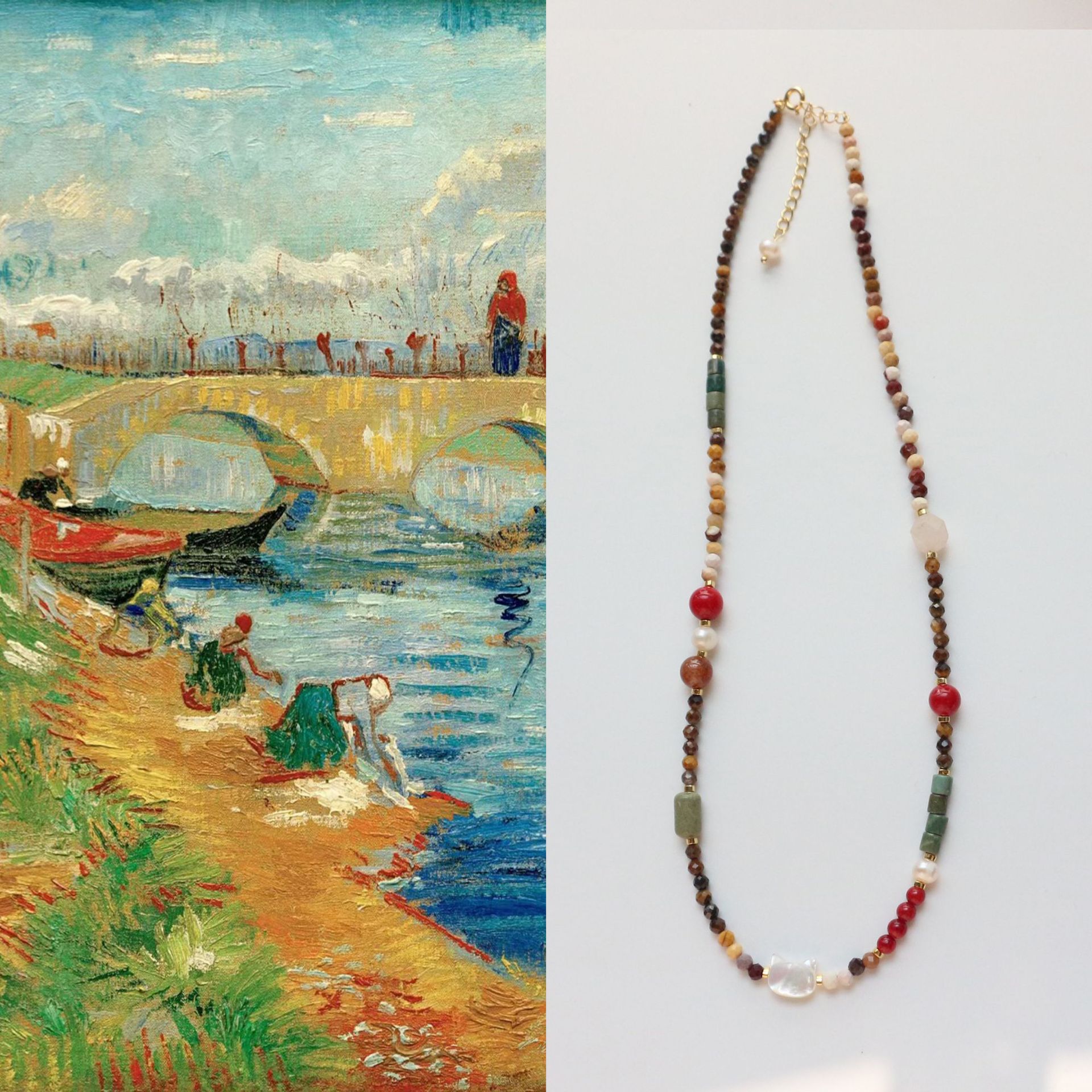 1:Necklace 42 and 6cm