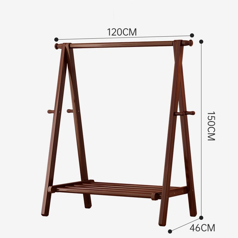 [bold all solid wood] walnut color-120cm