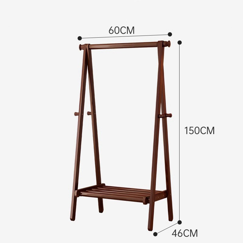 [bold all solid wood] walnut color-60cm