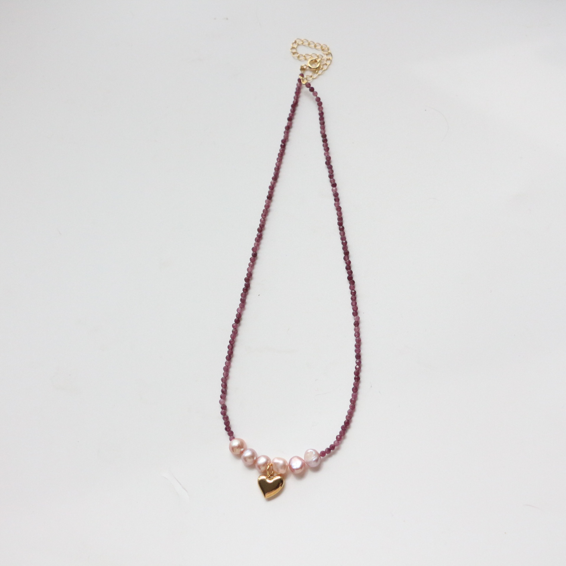 3:Pendant necklace Chain length40 and 5cmTail chain