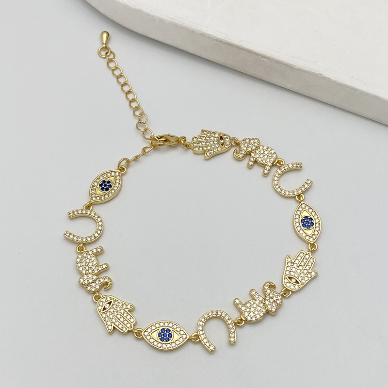 2:Gold bracelet