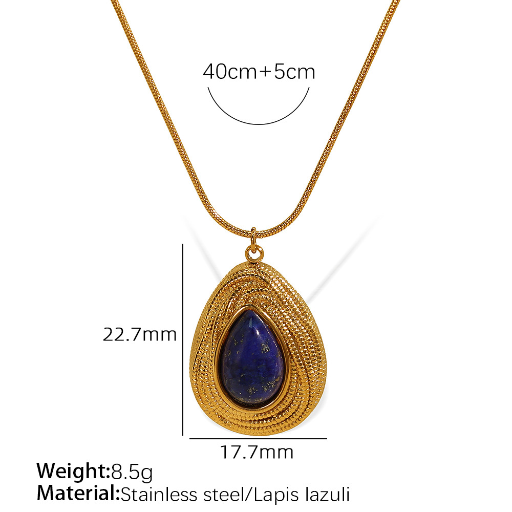 4:Lapis Lazuli necklace