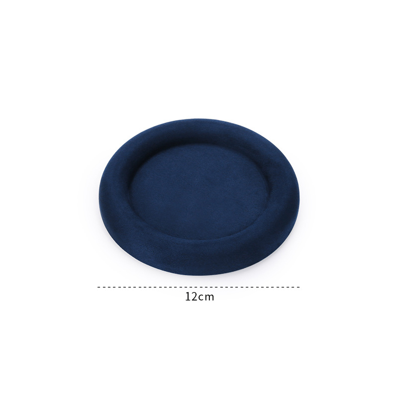 4:35-blue velvet skin round empty disk 12×1.8cm