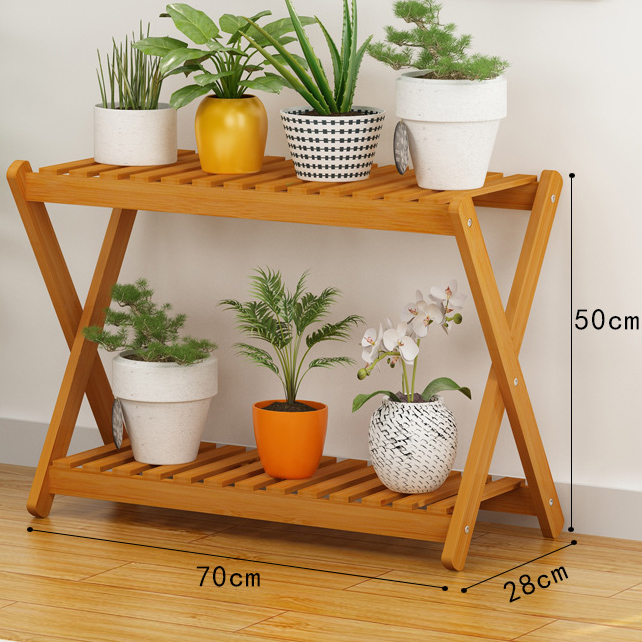 70cm two-layer flower stand