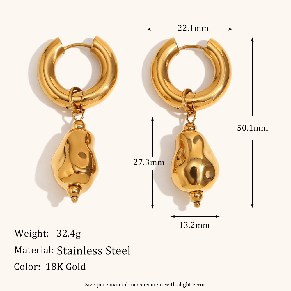 2:Earrings - Gold