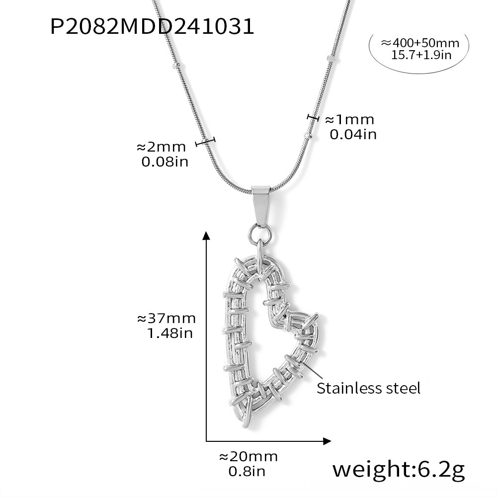 2:Steel necklace