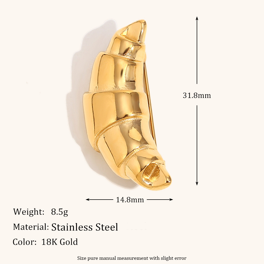 8:Cattle horn brooch