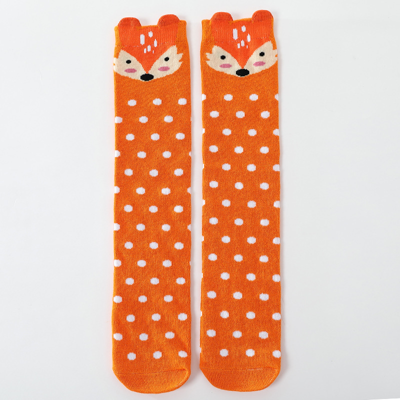 Orange Polka Dot Fox