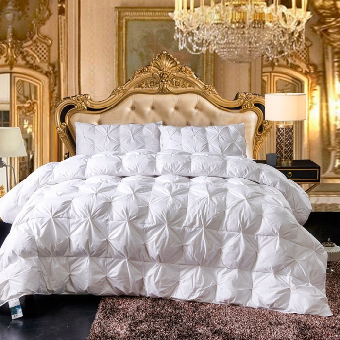 Twisted duvet White