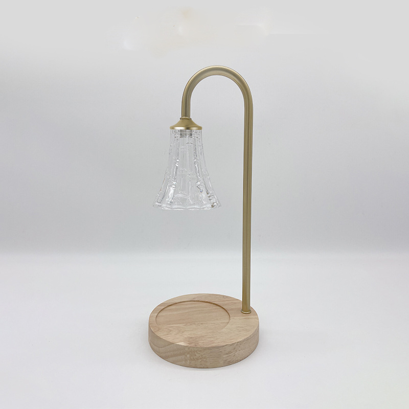 Bamboo glass lampshade