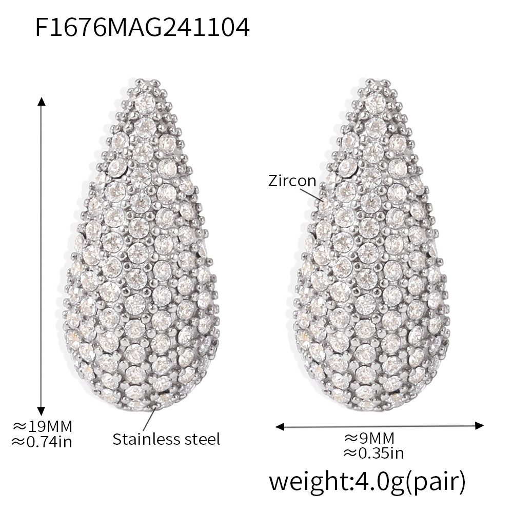 4:Steel white zircon