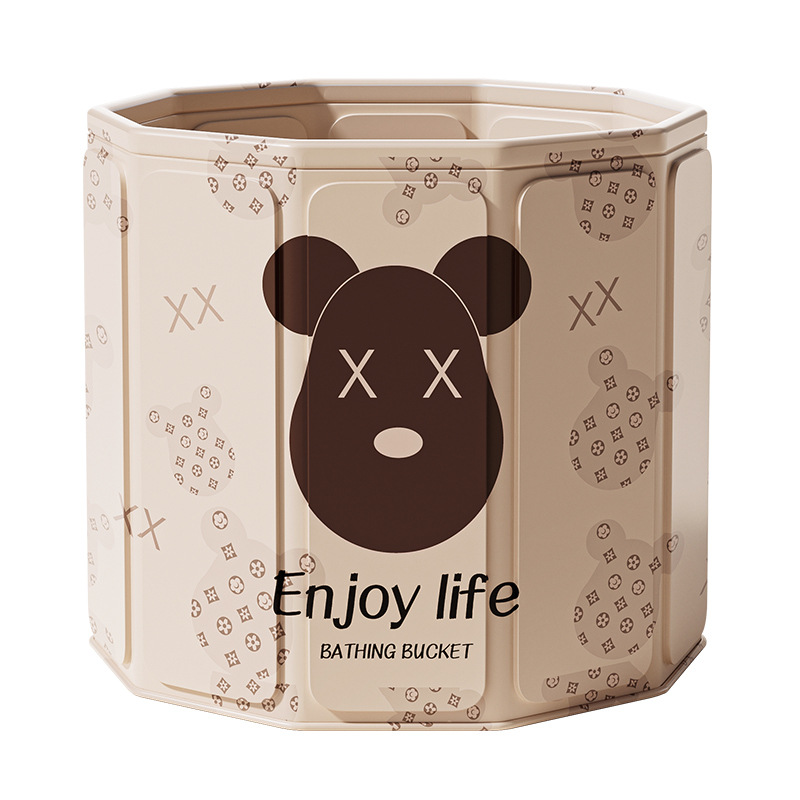 Plate bath barrel-tide cool bear 70*66