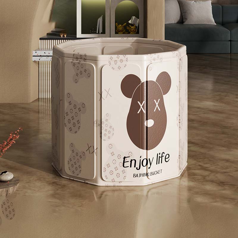 70*66 Tide Cool Bear Bath Bucket [Introduction to Warm Heart]]