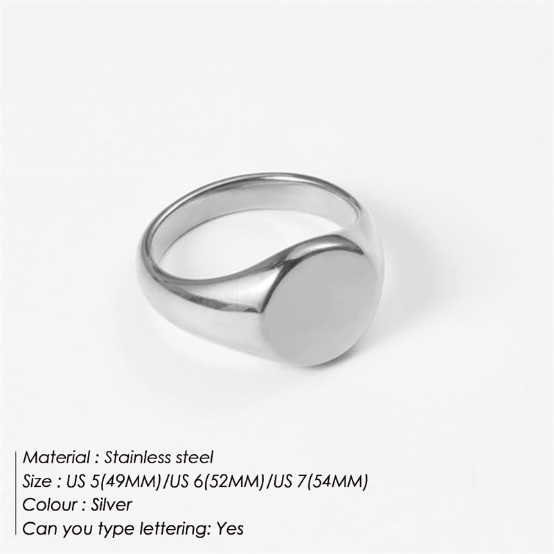 Steel color US Size #5