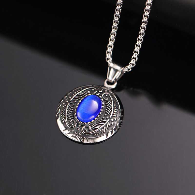 Blue pendant