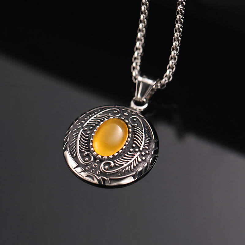 Yellow pendant