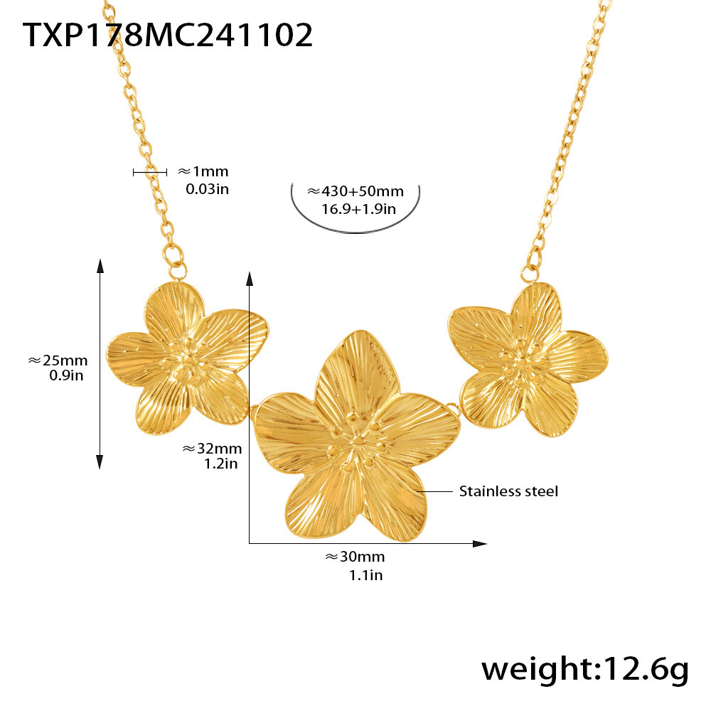 TXP178- Gold necklace