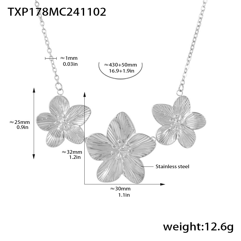 TXP178- Steel necklace