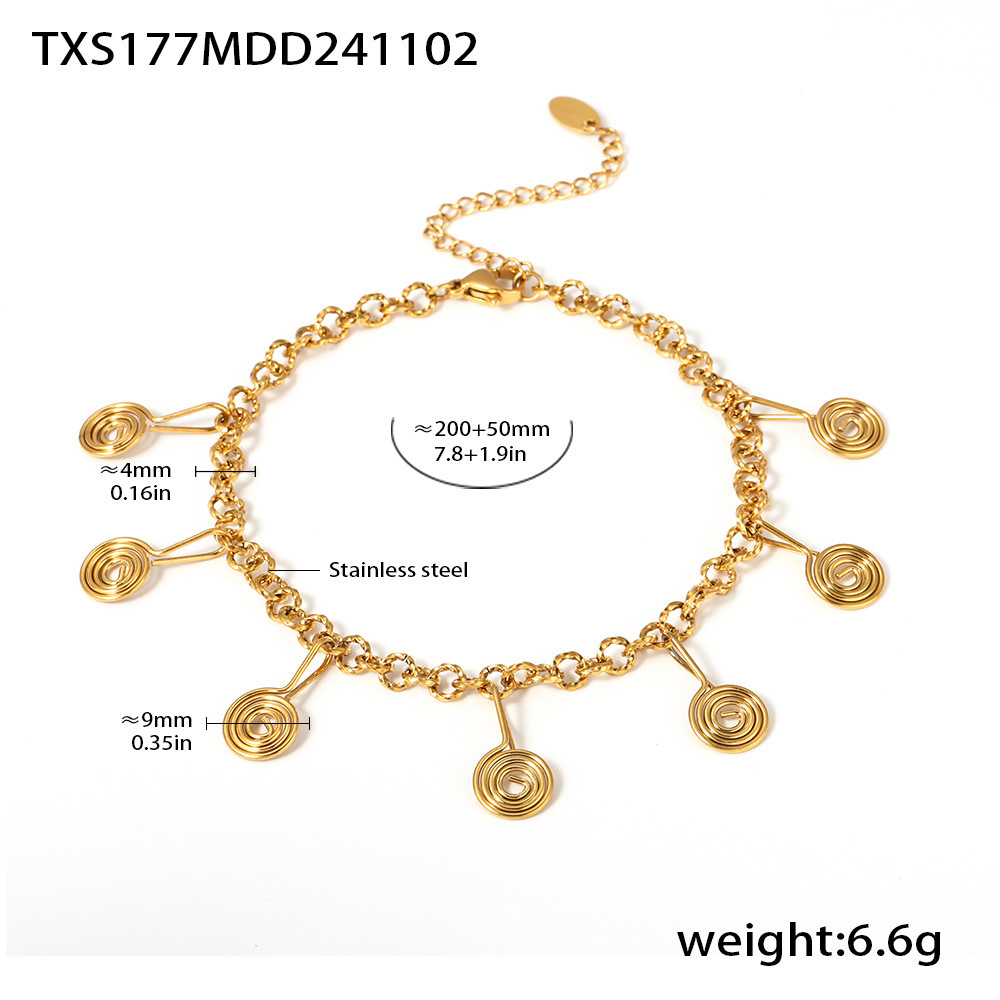 TXS177- Gold Anklet