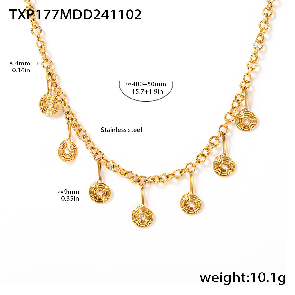 TXP177- Gold necklace