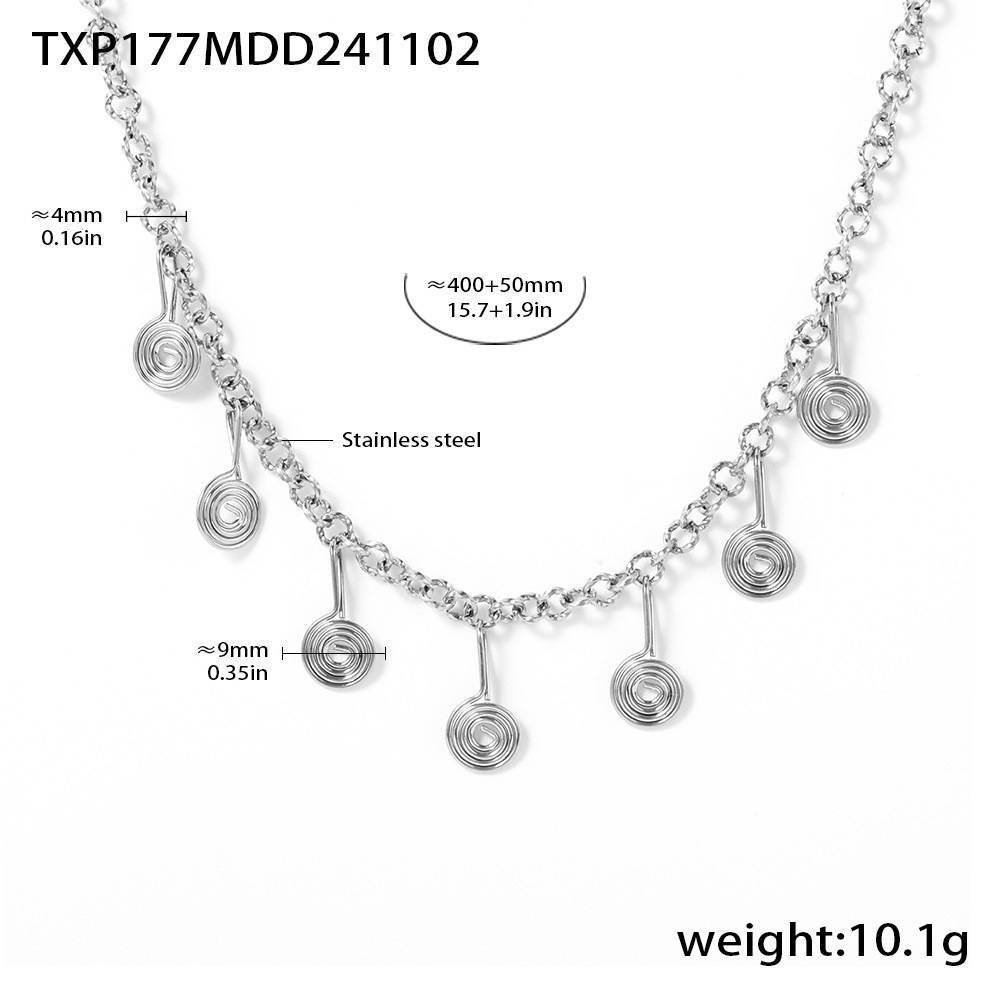 TXP177- Steel necklace