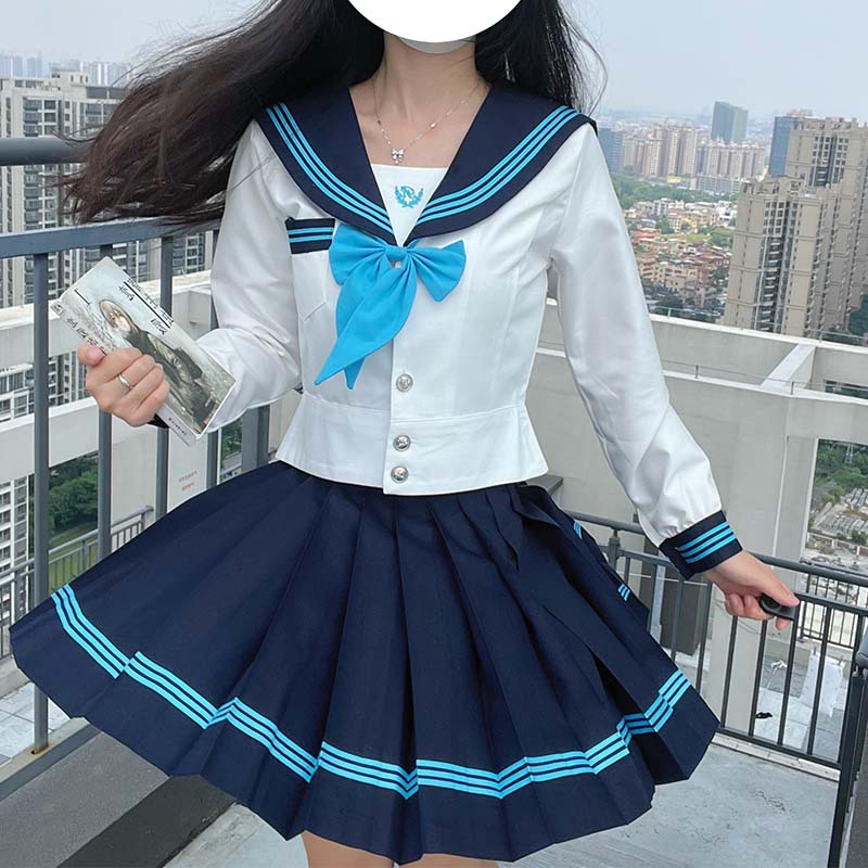 Youth long sleeves [top + lower skirt 39cm] free bow tie