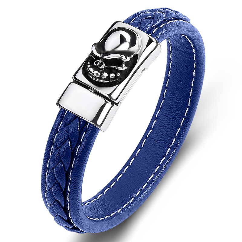 A blue leather [steel color] Inner ring 165mm