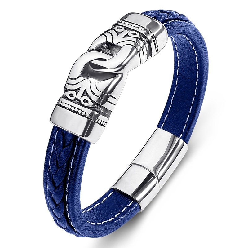 Blue leather [steel] Inner ring 165mm