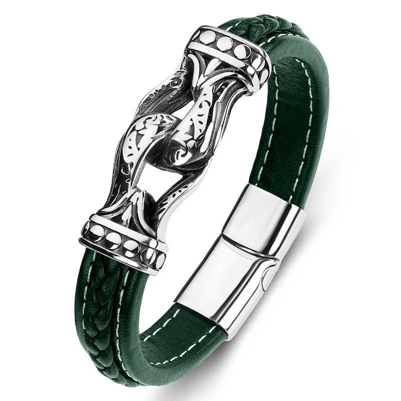 Green leather [steel] Inner ring 165mm