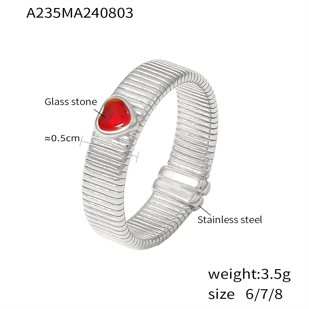 Steel red US Size #7