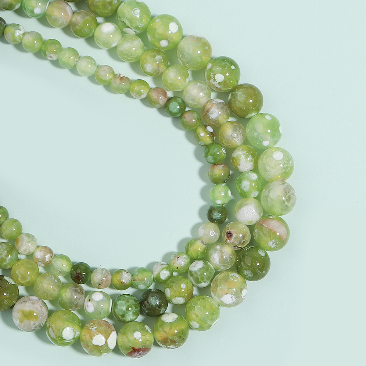 Fruit Green 6mm (about 63 pieces) /Strand