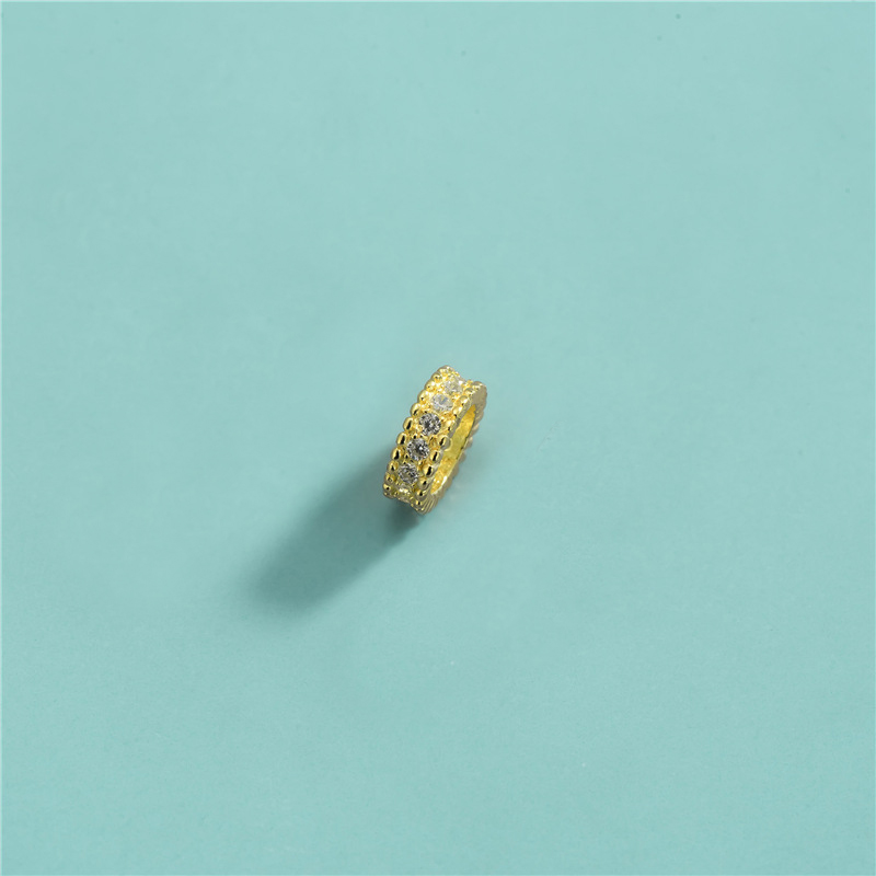 gold color plated 6x2.8mm