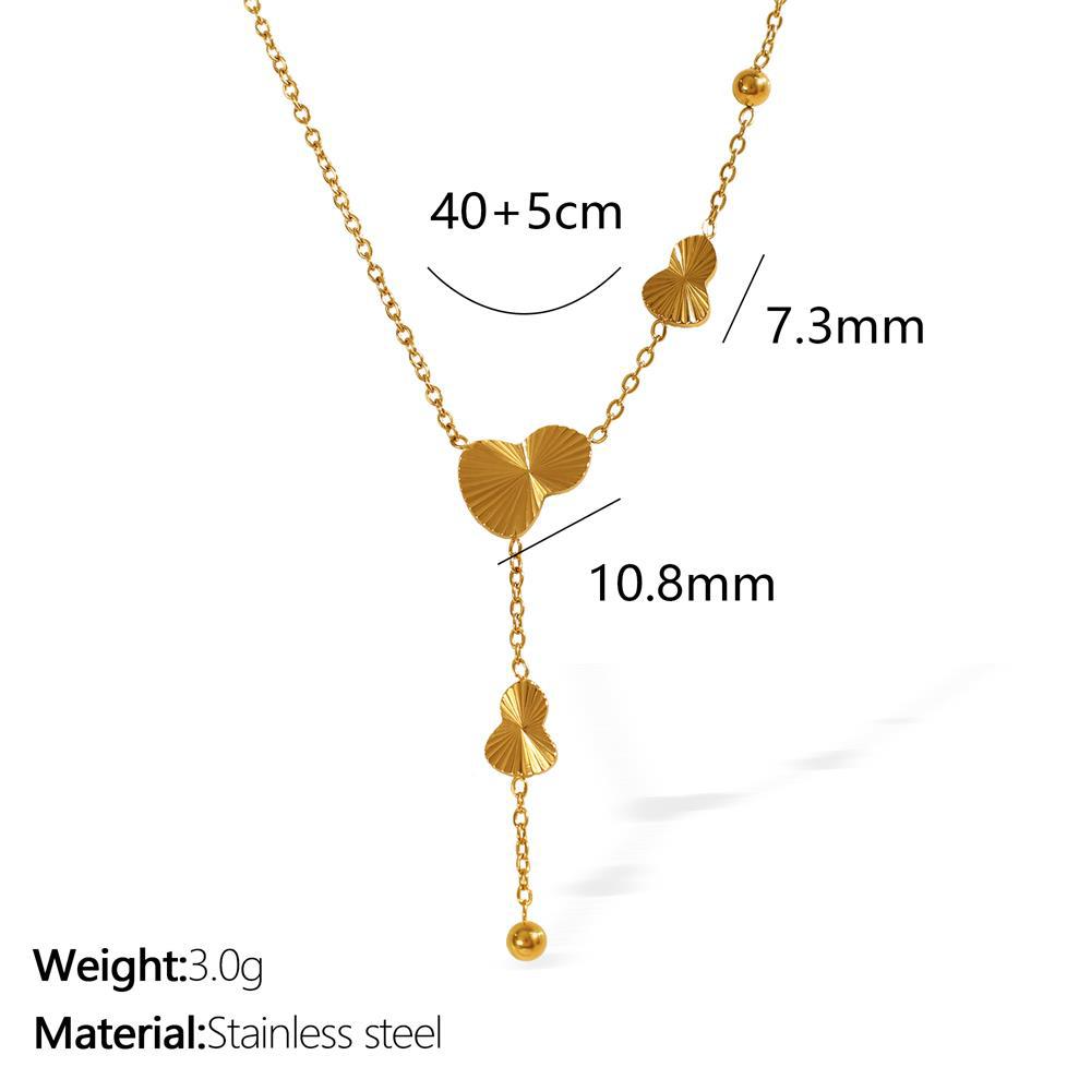 2:Xl315 gold necklace