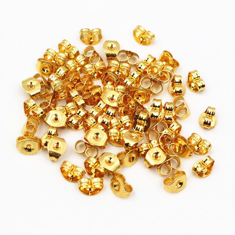 Water plated gold 5x 3.5mm