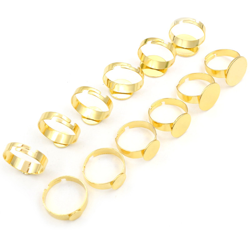 Water plated gold 6mm